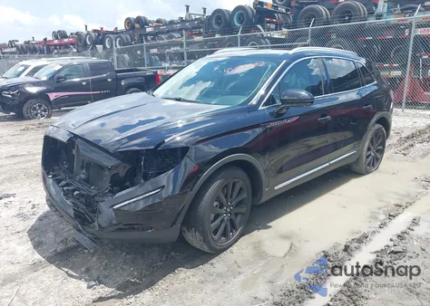 2022 Lincoln Nautilus Reserve из США, поврежденный, VIN 2LMPJ8K93NBL01728